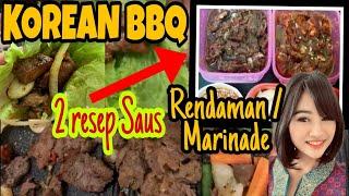 RESEP KOREAN BBQ BULGOGI ALA RESTO DI RUMAH | BUMBU RENDAMAN BBQ BULGOGI KOREA HALAL | DAGING GRILL