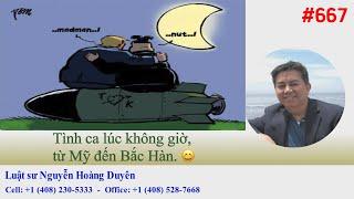 LS Nguyễn Hoàng Duyên - DGCB#667 - Tình ca lúc không giờ, từ Mỹ đến Bắc Hàn. 