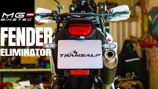 This Simple Mod Makes The Honda Transalp 750 Look 10x Better