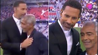 Rio Ferdinand's Epic Selfie Moment with Romario!