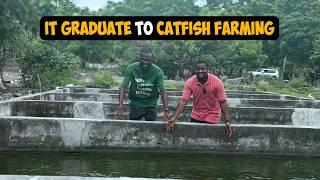 From IT Graduate to Producing 10 tons of Catfish Every 6 months - Deen's Inspiring Journey in Ghana