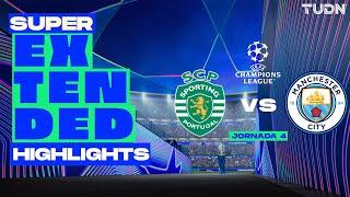 SUPER EXTENDED HIGHLIGHTS | Sporting Lisboa vs Manchester City | UEFA Champions League 2024/25 - J4