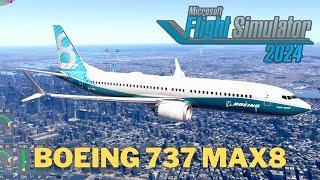 “First Look” Asobo B737 MAX8 for Microsoft Flight Simulator 2024