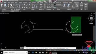 How to Create Spanner 2  in AutoCAD 3D