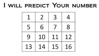 I Will Predict Your Number - Math Magic Trick