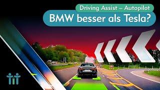 Autopilot von BMW: Driving Assist besser als Tesla mit Autonomiestufe 2.5