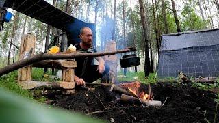 МОЯ ЖИЗНЬ и БЫТ в ДИКИХ ЛЕСАХ УРАЛА. Обустройство.