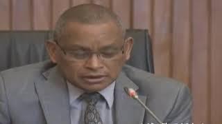 Dr  Debretsion Gebremichael talks about fake reports and lies in Tigrai state legislative assembly