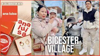 OUR DAUGHTER'S 1ST VISIT TO BICESTER VILLAGE  - Prefect gift for this Valentine -ANA LUISA - NSVLOGS