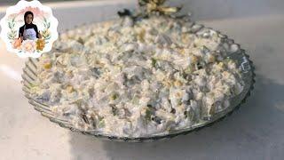 Muhteşem Tavuklu Salata   Tavuklu Göbek Marul Salatası - Salata Tarifleri