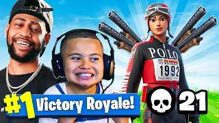 KAYLEN DOUBLE PUMPS LIKE TSM DAEQUAN IN OG FORTNITE! SHOT GUN ONLY CHALLENGE