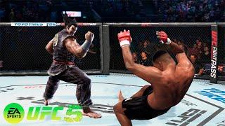 UFC5 Mike Tyson vs Heihachi Mishima EA Sports UFC 5