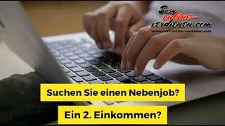 Nebenjob von Zuhause aus - Online-Heimarbeit am PC oder Handy / easy online Geld verdienen