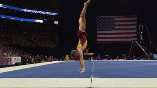 Shane Wiskus – Floor Exercise – 2018 U.S. Gymnastics Championships – Senior Men Day 1