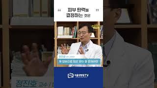 피부 탄력을 결정하는 것은