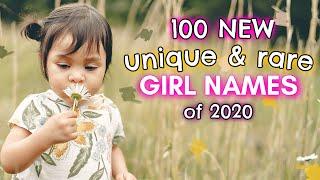 100 NEW & RARE BABY GIRL NAMES 2020! | Cute + Unique Girl Baby Names I Love But Wont Be Using!