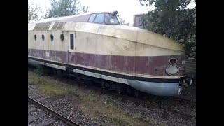 DDR Schnellzug VT am Güterbahnhof Chemnitz-Kappel Solarisexpress SVT