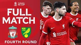 FULL MATCH | Liverpool v Norwich City | Fourth Round | Emirates FA Cup 2023-24