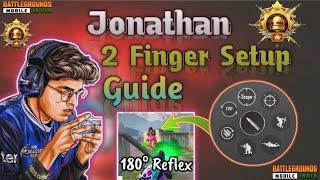 Jonathan Gaming controls guide | 2 Finger controls setup Explaination | @JONATHANGAMINGYT