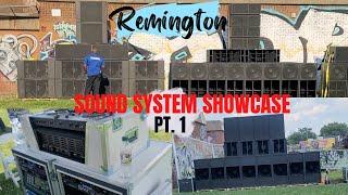 PT. 1 - 6 SOUND SYSTEMS STRING UP IN PHILLY - FEATURING PARAFLEX & SCOOPS, POWERSOFT K SERIES & X4