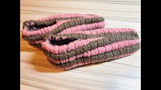 DIY KNIT Phentex Stripes Slippers