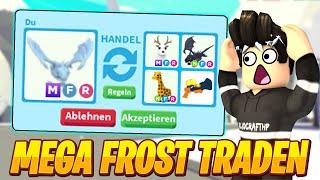 Mega Neon Frost Dragon Traden und krasse offer bekommen! | Roblox/Deutsch