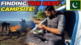 Found An Amazing CAMPSITE Near ISLAMABAD | Last CAMPING Of 2023 l Winter Night Camping | Ammar Biker