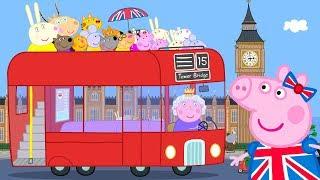 Peppa Pig Português Brasil  AS RODAS DO ÔNIBUS Músicas Infantis | Desenhos Animados