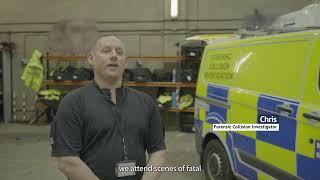 Find out what goes on at West Yorkshire's Forensic Collision Investigation Unit