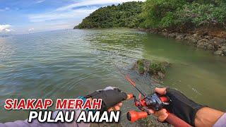 MEMBURU Siakap Merah Pulau Aman! ( Edisi Drag Menjerit )