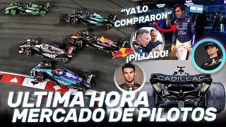 ¡¡ULTIMA HORA MERCADO de PILOTOS!! FUTURO COLAPINTO ¿DECIDIDO? CADILLAC EMPIEZA la CRIBA, O´ WARD...