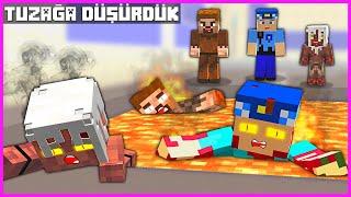 KÖTÜ İKİZLERİ TUZAĞA DÜŞÜRDÜK!  - Minecraft