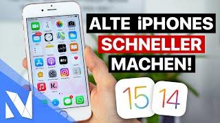 Altes iPhone (SE, 6s, 7, 8) wieder schneller machen - so gehts (iOS 14 & iOS 15) | Nils-Hendrik Welk