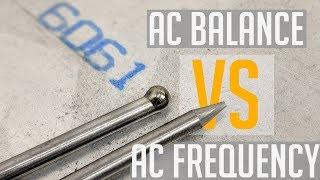 AC Frequency vs. AC Balance (Aluminum TIG Welding)