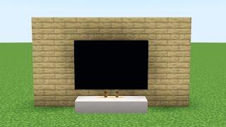 Minecraft televisión en cuarzo tutorial #shorts