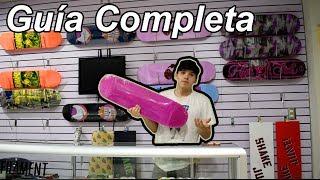 Guía para elegir un skate completo para principiantes. (Como elegir un skateboard desde cero).