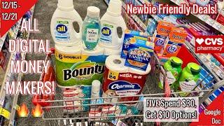 CVS Free & Cheap Digital Coupon Deals & Haul|12/15 - 12/21|EASY MONEY MAKERS!| Learn CVS Couponing