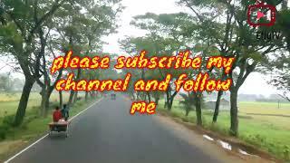 Nice journey the beautiful Road I Nahidul haque #journey #busjourney