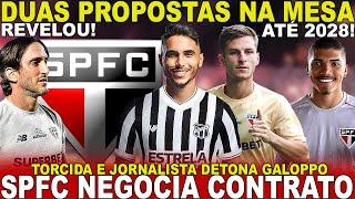 BOMBOU!!! SPFC GANHA REFORÇO! GALOPPO EM XEQUE! CONTRATO NEGOCIADO! ZUBELDIA ABRE O JOGO E+ NOTÍCIAS