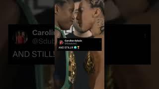 Caroline Dubois vs Jessica Camara Heated Face Off #shorts #trending #boxing