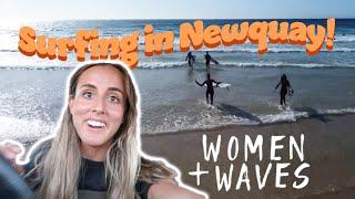 Surfing in Newquay with Women + Waves!