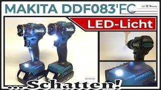 MAKITA 18V DDF083/DDF483, LED Bohrfutter Schattenwurf Umbau | 