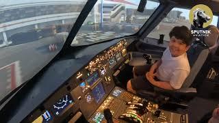 10-year old flies an Airbus A320 Flight with Real Airline Pilot – RPVM Mactan Airport