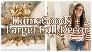 FALL 2022 SHOP WITH ME | HOME GOODS +TARGET FALL DECOR