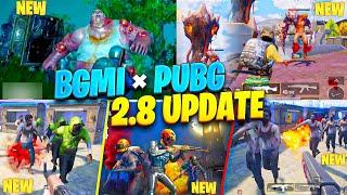 Pubg 2.8 update | Pubg Halloween Mode vs BGMI Zombie Mode Which is Better  | Pubg Zombie mode