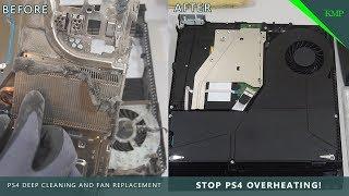 PS4 Deep Cleaning and Fan Replacement - STOP OVERHEATING! | FULL GUIDE