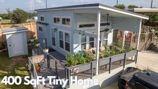 Family Downsized to a 400 SqFt Tiny House - Simple Living