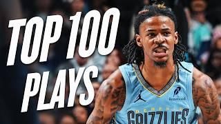 NBA's Top 100 Plays of the 2024 Calendar Year!