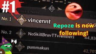 FIRST TO DEMI GOD | Vincennt stream highlights #1