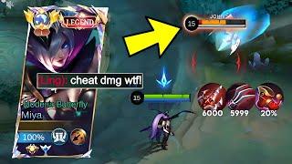 MIYA GUIDE TO BURST META LING IN 1 SEC! THIS BUILD DAMAGE IS INSANE (must try) Miya Best Build 2024